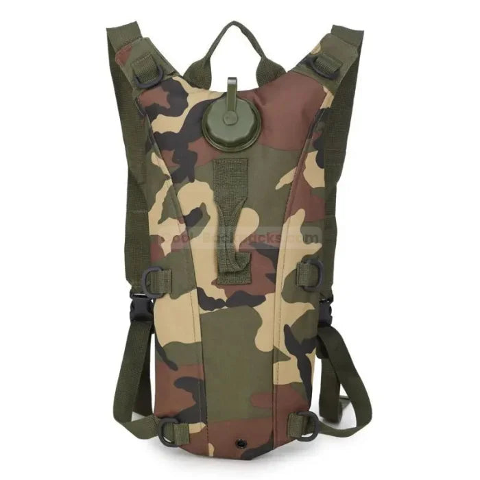 Tactical Hydration Backpack - Camo