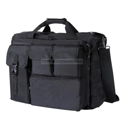 Tactical Laptop Backpack - Black