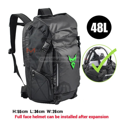 Tactical Motorcycle Backpack - Green