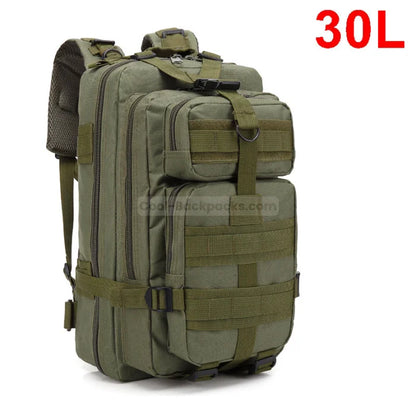 Tactical Work Backpack - 30L Green