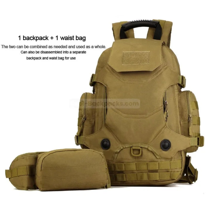 Tan Tactical Backpack