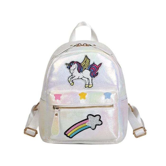 Teal Unicorn Backpack