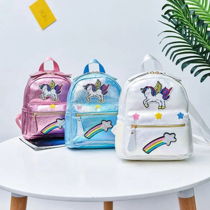 Teal Unicorn Backpack