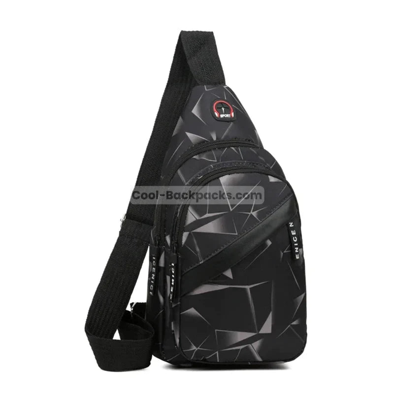 Tech Sling Backpack - Black
