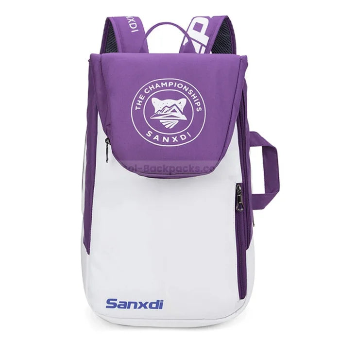 Tennis Racket Backpack - Purple