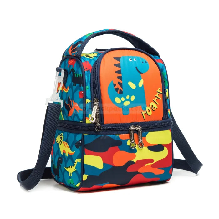 Toddler backpack and Lunch Box - Dinosaur