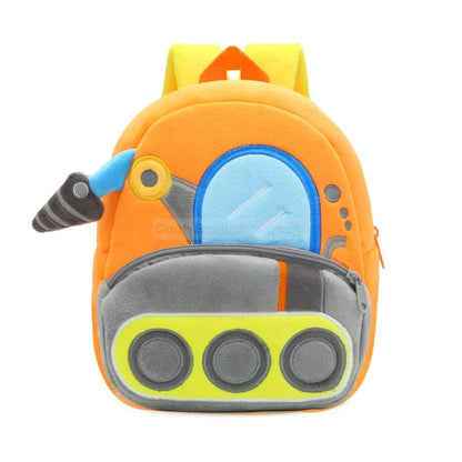 Toddler School Backpack - Drilling rig