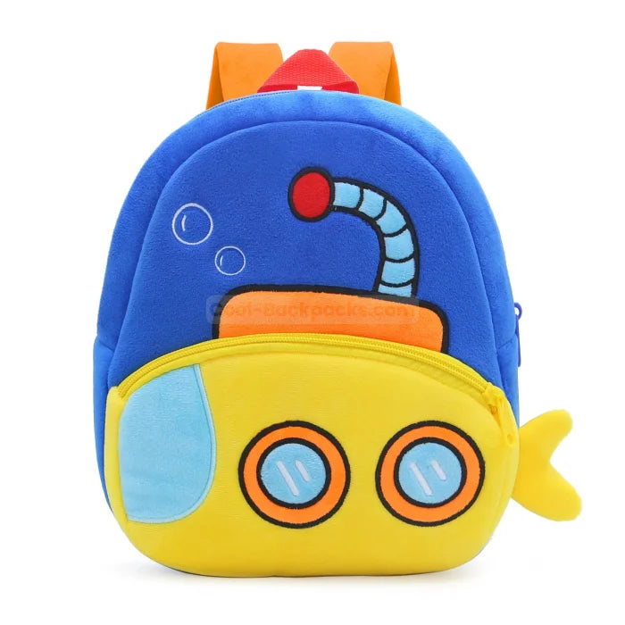 Toddler School Backpack - Submarine