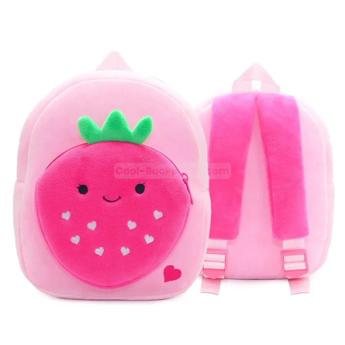 Toddler Travel Backpack - Strawberry