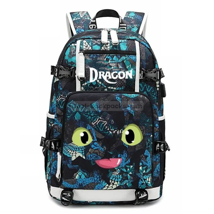 Toothless Dragon Backpack - Color 090