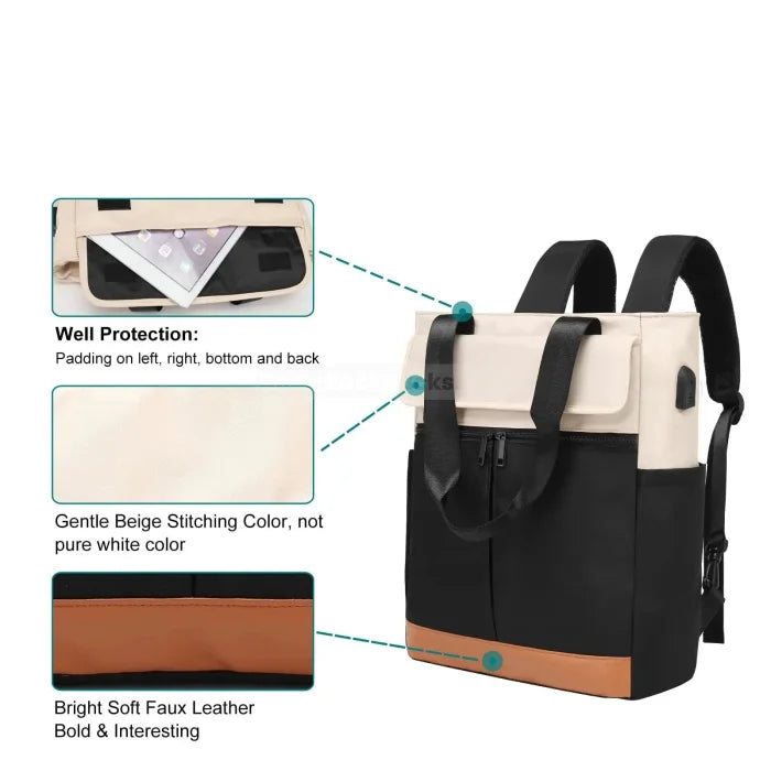 Tote Laptop Backpack