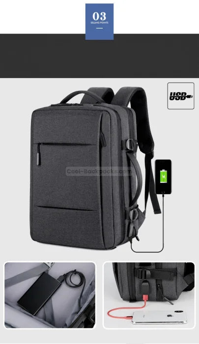 Travel Backpack with Charger