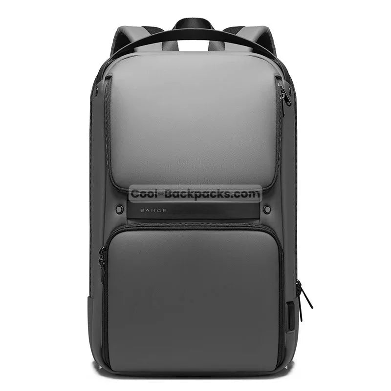 Travel Backpack with Laptop Compartment - Grey