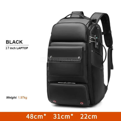 Travel Camera Backpack - Black