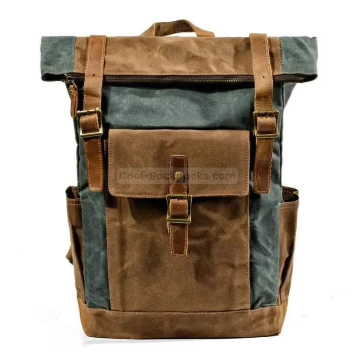 Travel Rucksack Backpack - Green