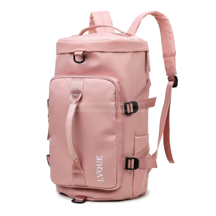 Travel Tote Backpack - Pink