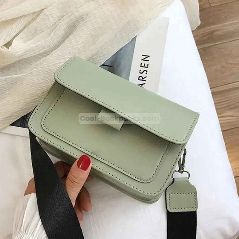 Trendy Messenger Bag - Green