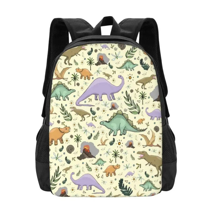 Triceratops Backpack - Backpack - Black