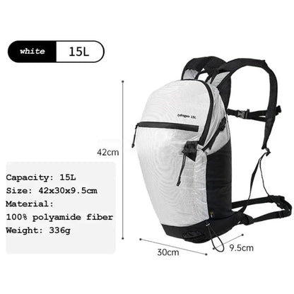 Ultralight Hiking Backpack - White