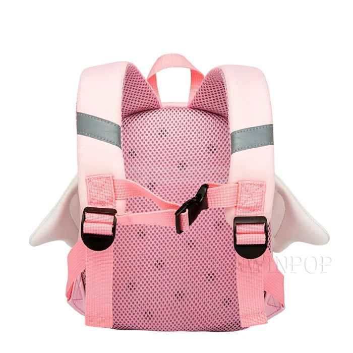 Unicorn Backpack With Wings - Pink