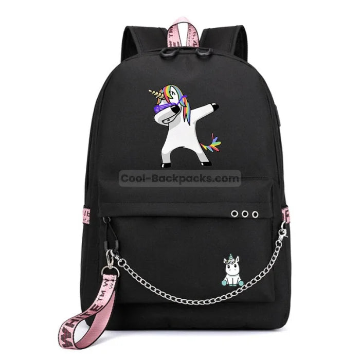 Unicorn Dab Backpack - 16