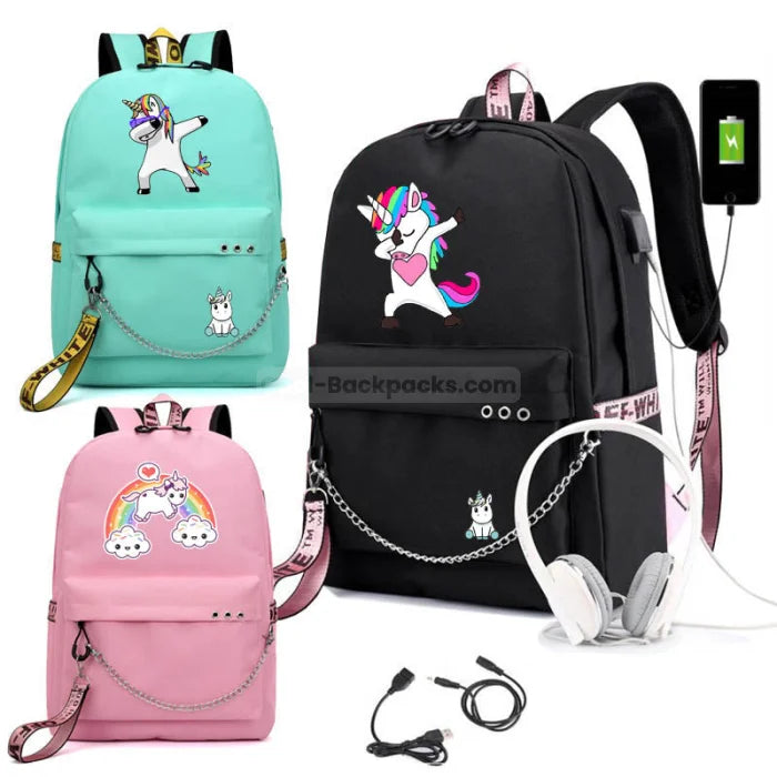 Unicorn Dab Backpack