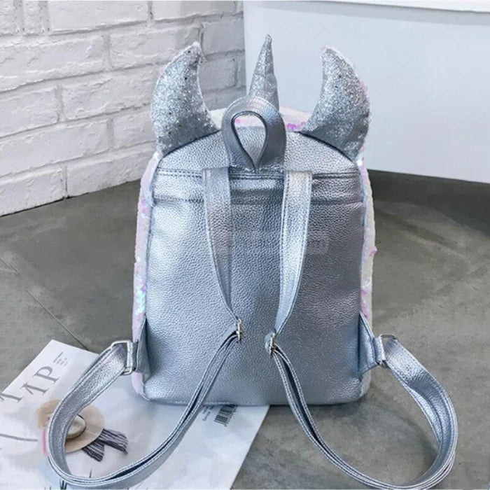 Unicorn Sequin School Backpack