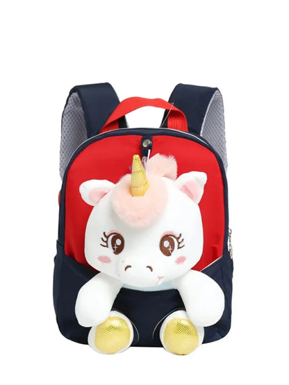 Unicorn Toddler Backpack - Navy blue