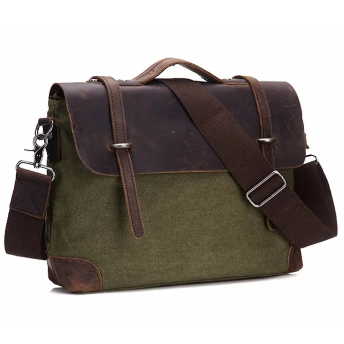 Vintage Army Messenger Bag