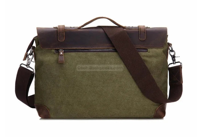 Vintage Army Messenger Bag