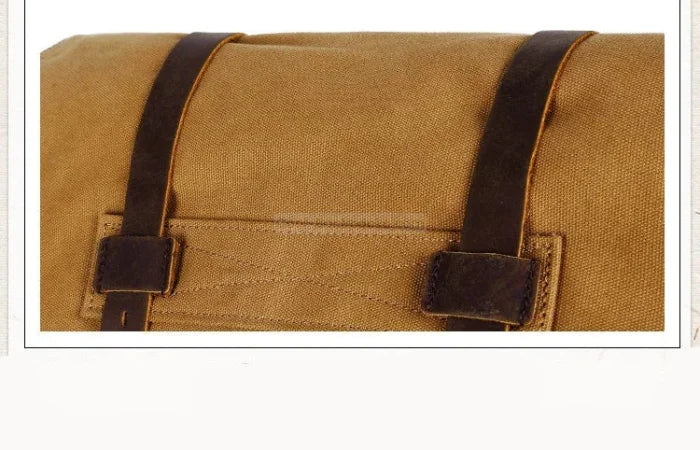 Vintage Canvas Messenger Bag