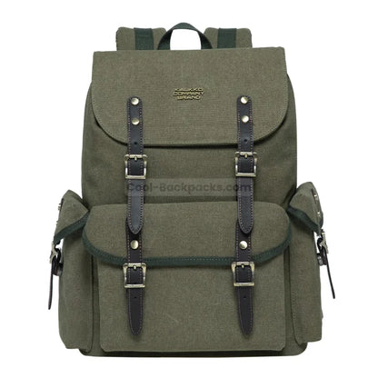 Vintage Hiking Backpack - Green