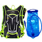 Water Backpack Cycling - Green and Bladder