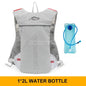 Water Bottle Backpack For Running - Gray 2l Bag