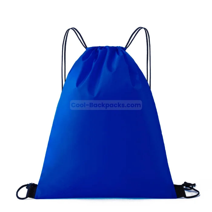 Waterproof Drawstring Backpack - Blue