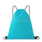 Waterproof Drawstring Backpack - Cyan