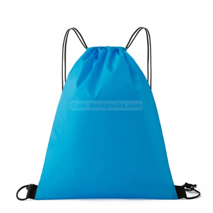 Waterproof Drawstring Backpack - Light Blue