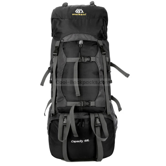 Waterproof Hiking Backpack - black