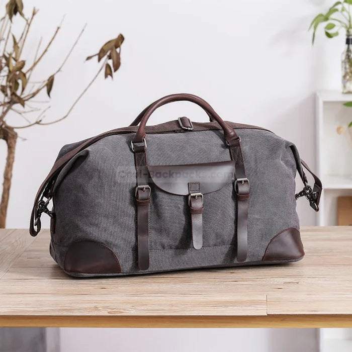 Waxed Canvas Duffel Bag