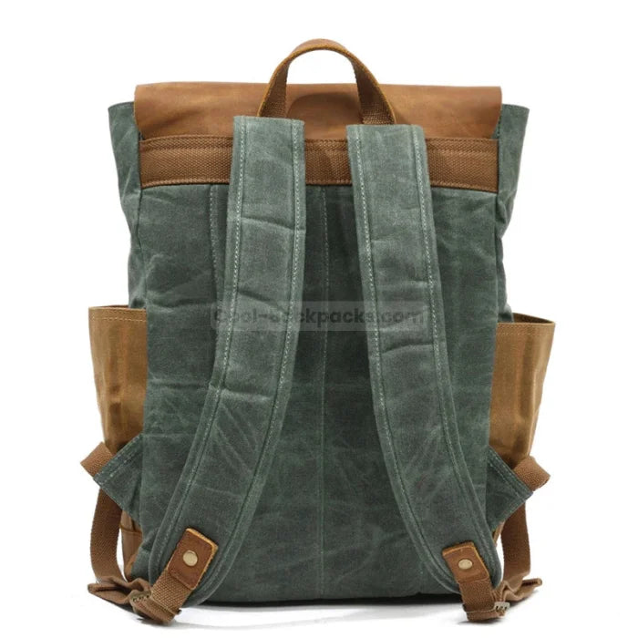 Waxed Cotton Rucksack