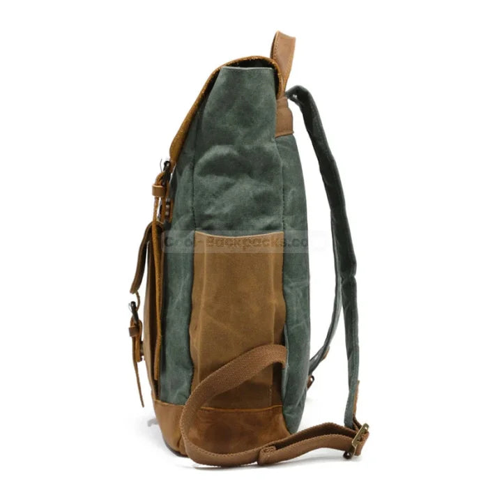 Waxed Cotton Rucksack