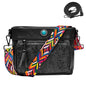 Western Messenger Bag - Black