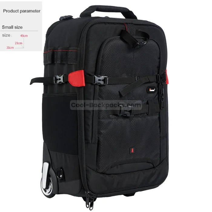 Wheeled Camera Backpack - Large size