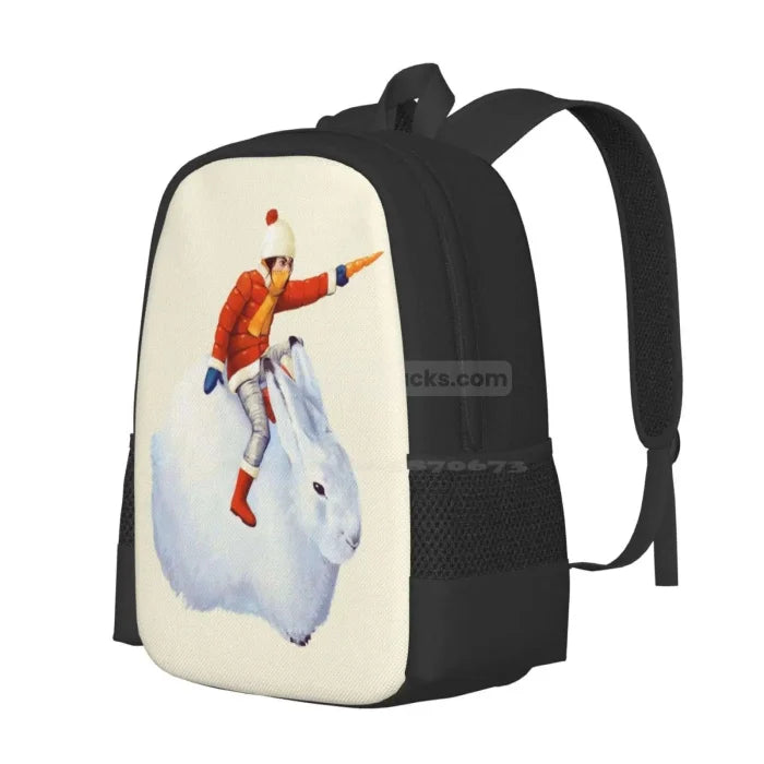 White Bunny Backpack