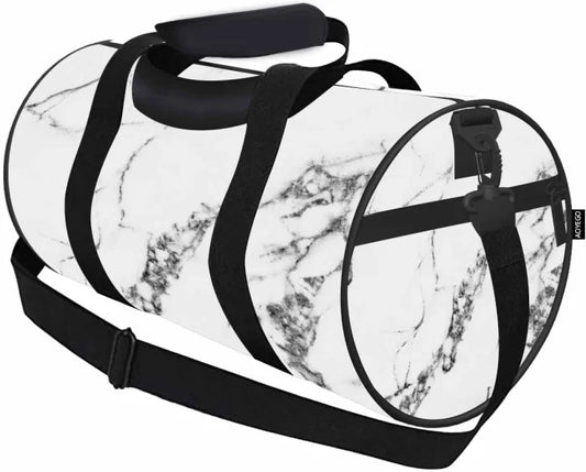 White Duffel Bag - White