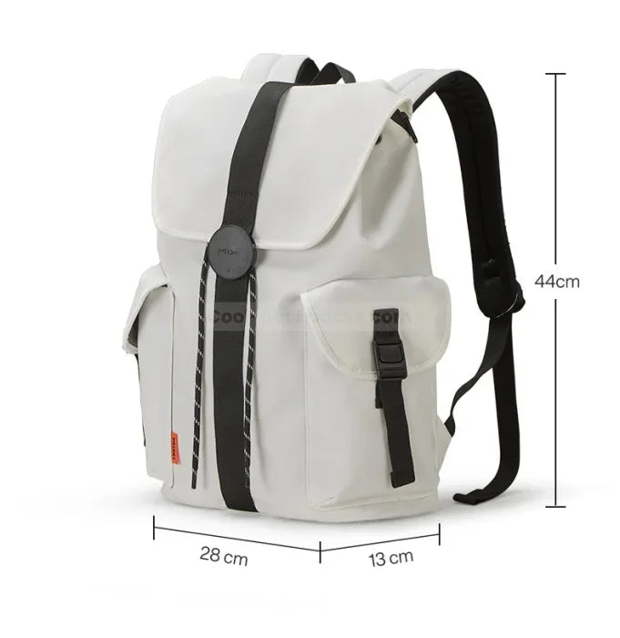 White Rucksack Backpack