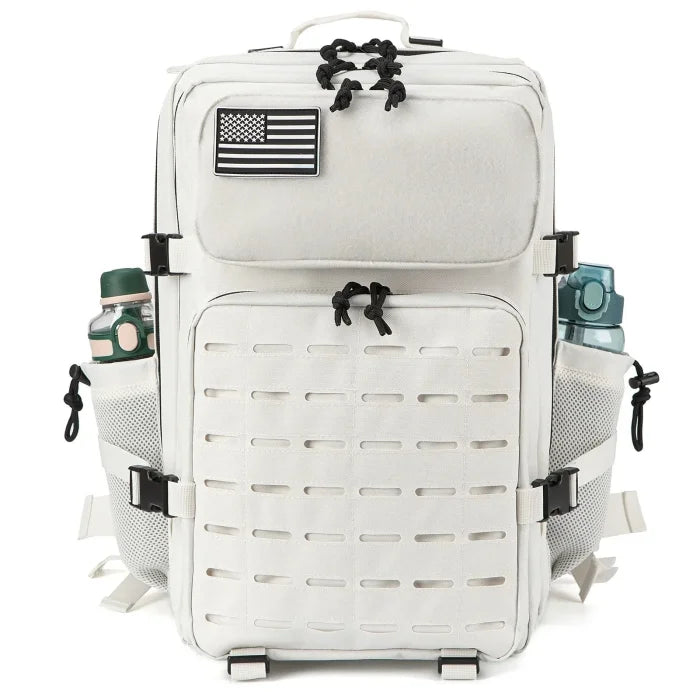 White Tactical Backpack