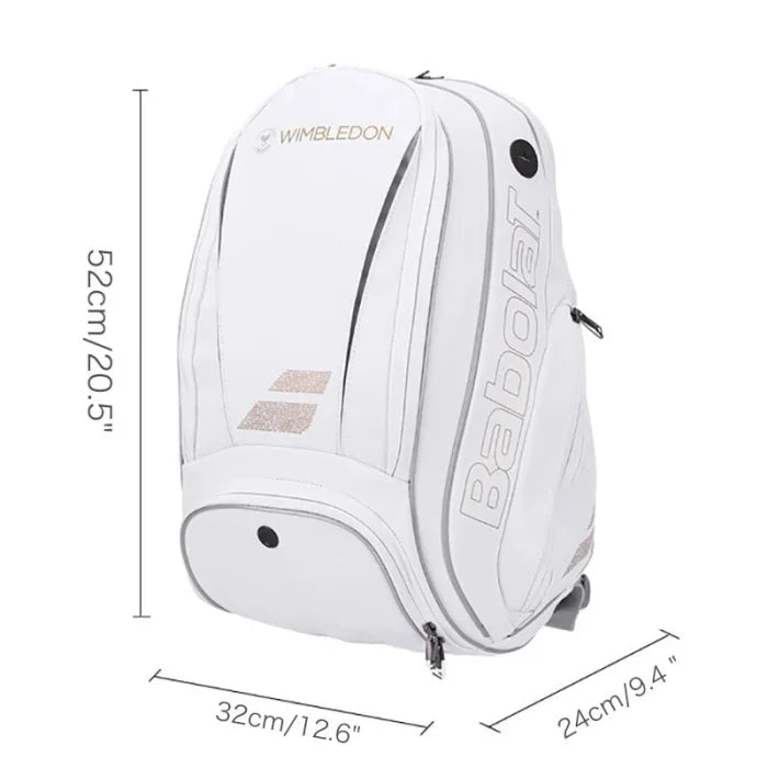 White Tennis Backpack