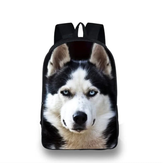 Wolf Face Backpack