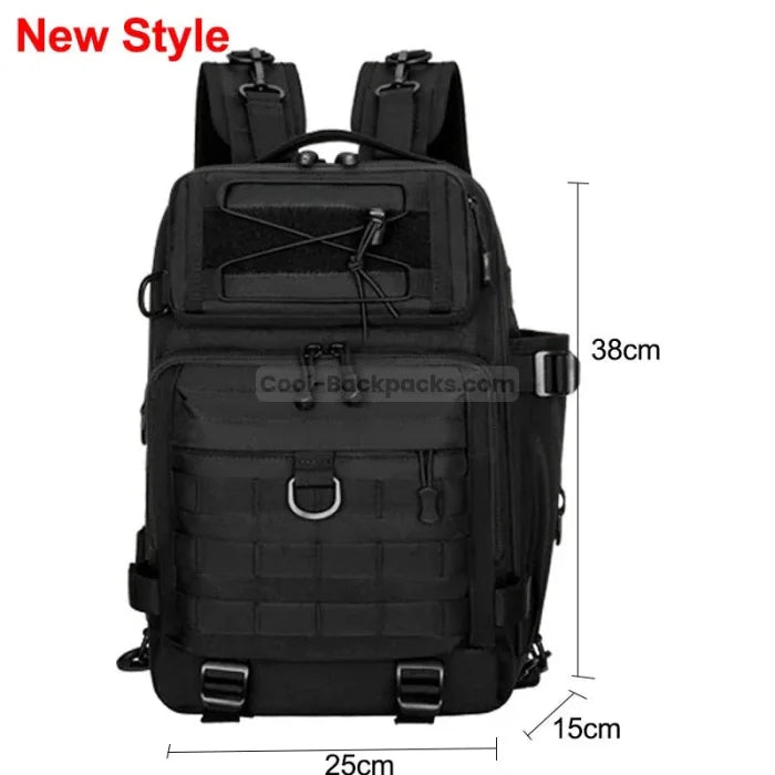 Womens Fishing Backpack - Style 1 Black